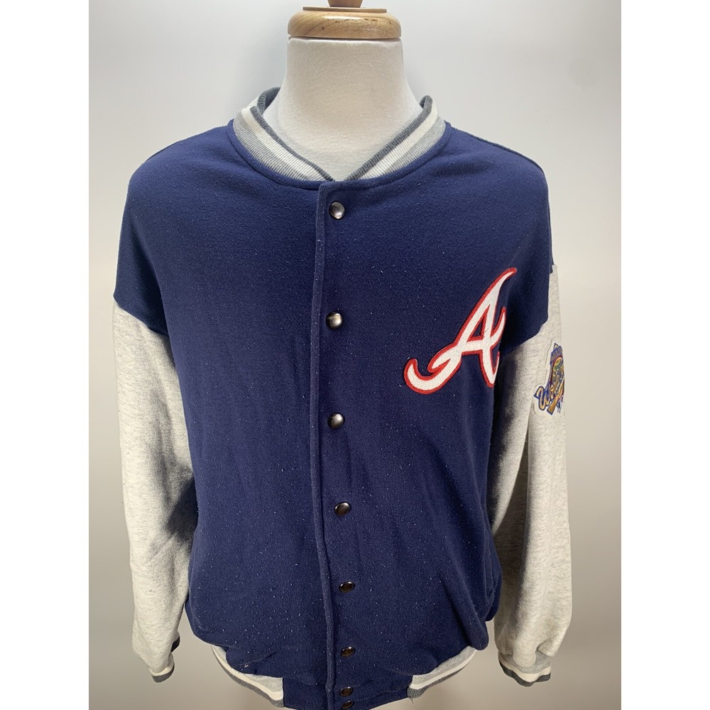 Vintage Atlanta Braves 1996 World‎ Champions Varsity Jacket Size XL - Picture 2 of 10